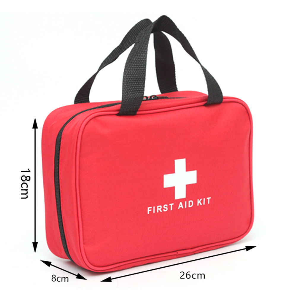 First Aid Kit Bag Empty First Aid Storage Box Small First Aid Bag First Aid Hard Shell Case for Hous