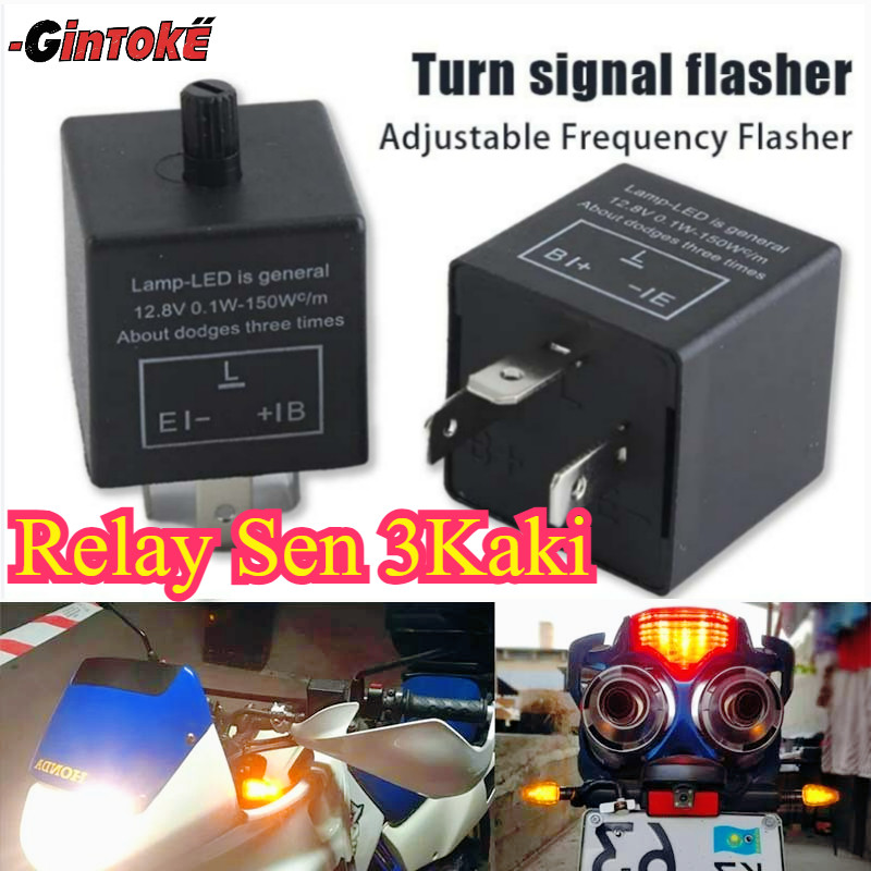 Relay Sen 3kaki/Flasher Sein Led/Flaser Relay Relay Flasher Mobil Motor Mobil Plaser Pleser Otomat F