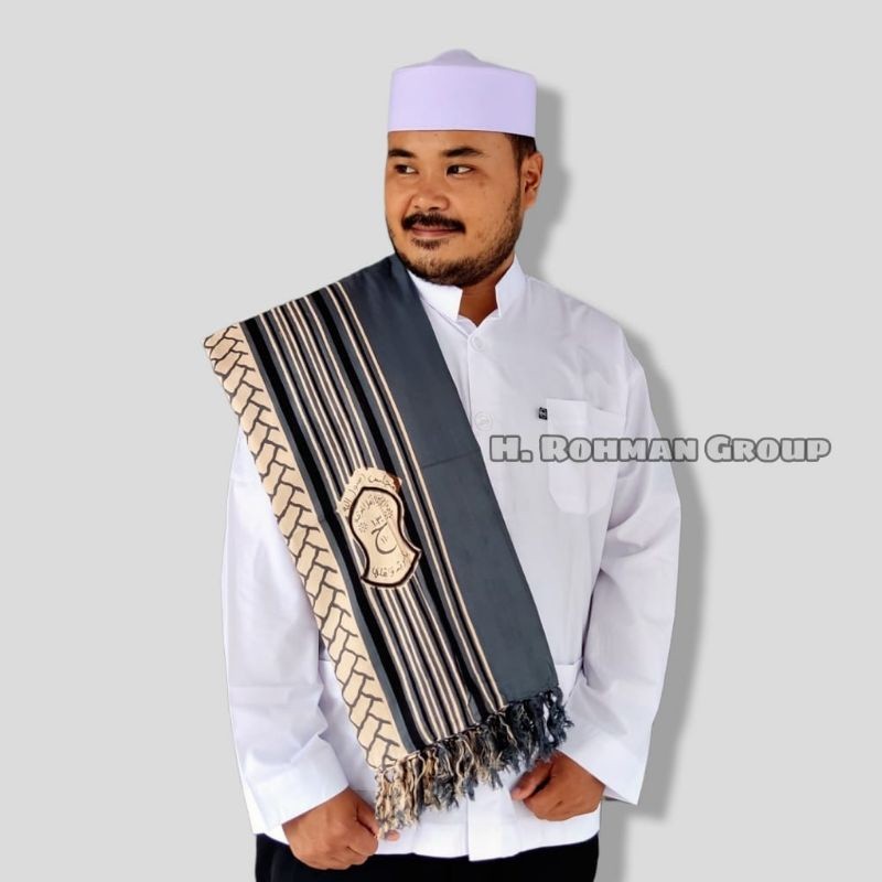 Surban Rida Terompah Majelis Rasulullah Bahan Katun Rayon Halus Adem Lembut Surban Terompa