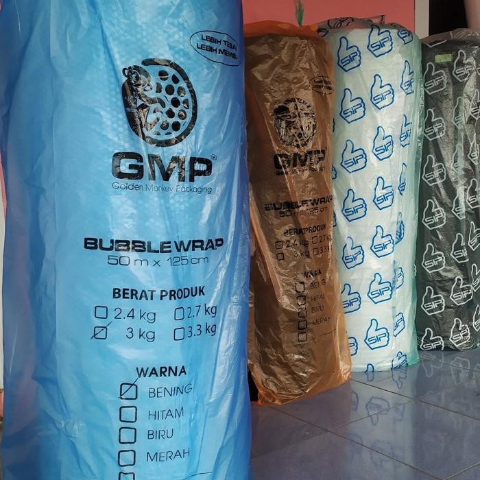 

Bubble Wrap Karawang (Gojek/Grab Only) - 3 Kg, GMP [terlaris]