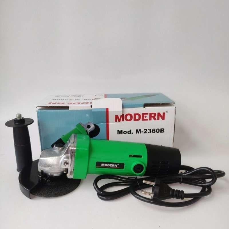 MODERN Mesin Gerinda Tangan M-2360B / M 2360 B Angle Grinder 4"