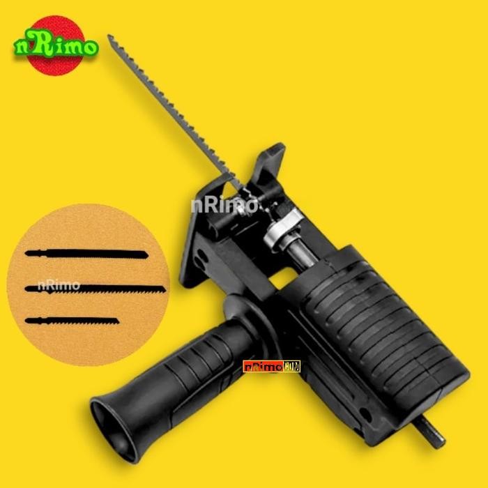 Mata Bor Gergaji Adaptor Bor Gergaji Konverter Bor ke Gergaji Gerinda - Saw Adapter B