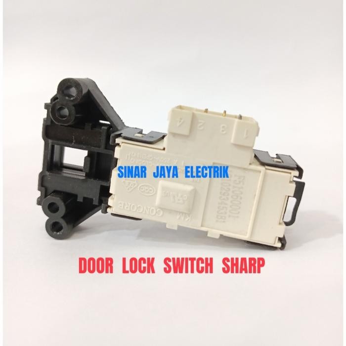 

DOOR LOCK SWITCH PINTU MESIN CUCI SHARP FRONT LOADING