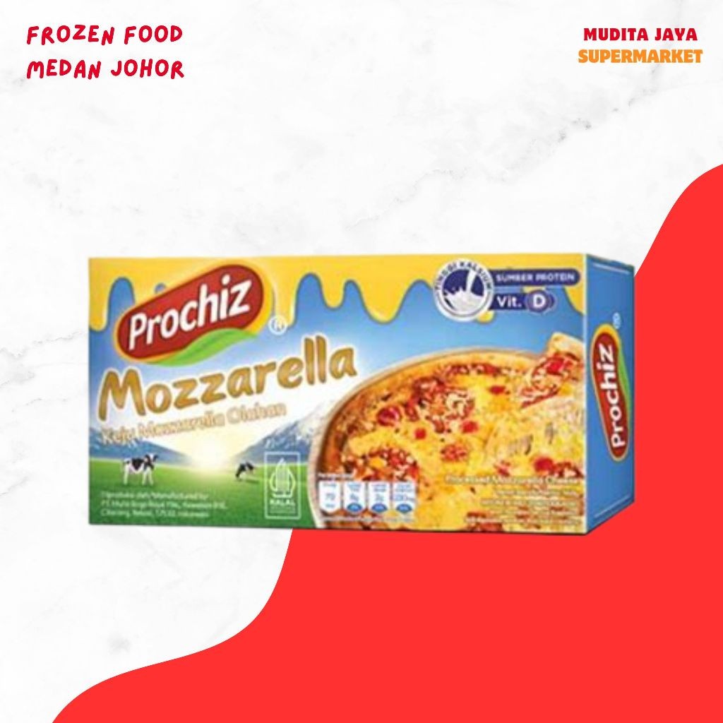 

Keju Prochiz Mozarella 160g (per pcs) / Prochiz Mozarella