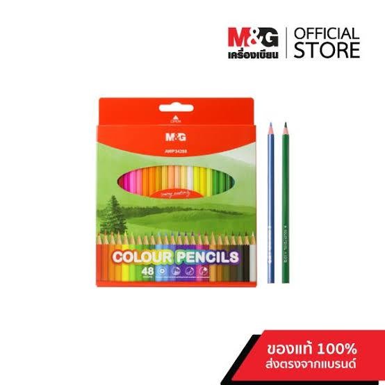 

M&G Pensil Warna/Color Pencil Hexagonal 48 Warna AWP34398 (Set)