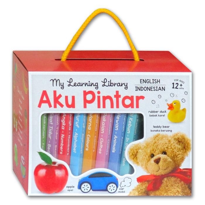 

[V] My Learning Library AKU PINTAR (1 box isi 8 early learning board books) - AKU PINTAR