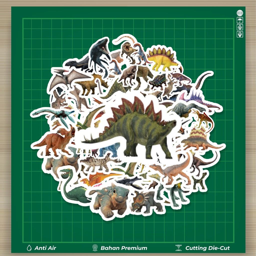 

HOT 50 PCS STIKER Stiker Hewan Dinosaurus Stiker Fashion Cars Decal Dingin Kartu Album Custom Vinyl Anti Air- Sticker Aesthetic Buku Journal Koper Casing HP Tablet Laptop Helm Motor Botol Minum