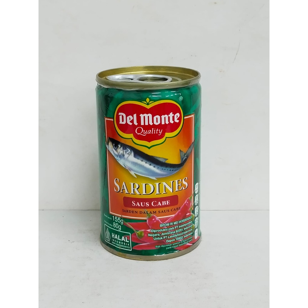 

DEL MONTE SARDINES SAUS CABE 155G