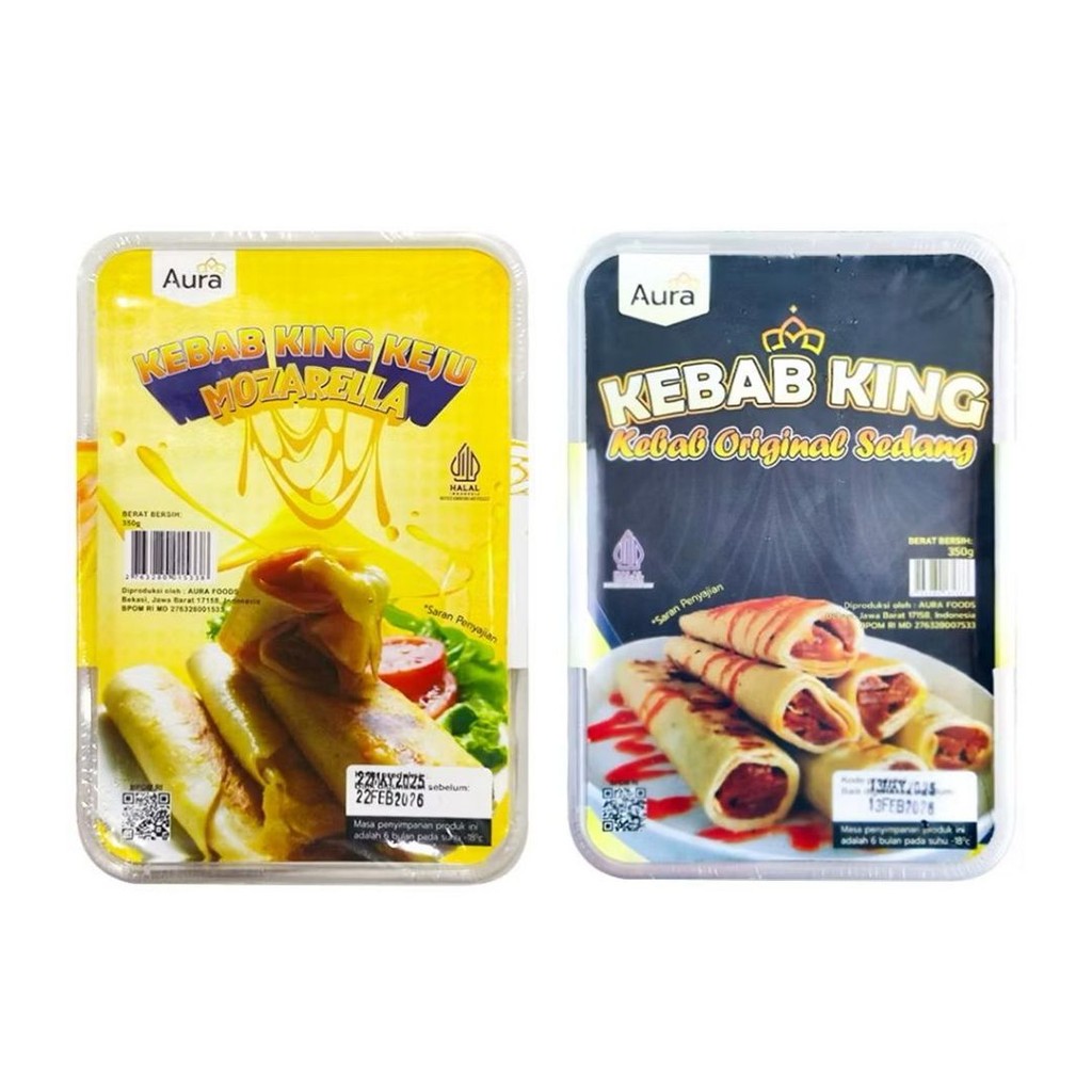 

Halal Kebab King Original & Mozarella 350gr