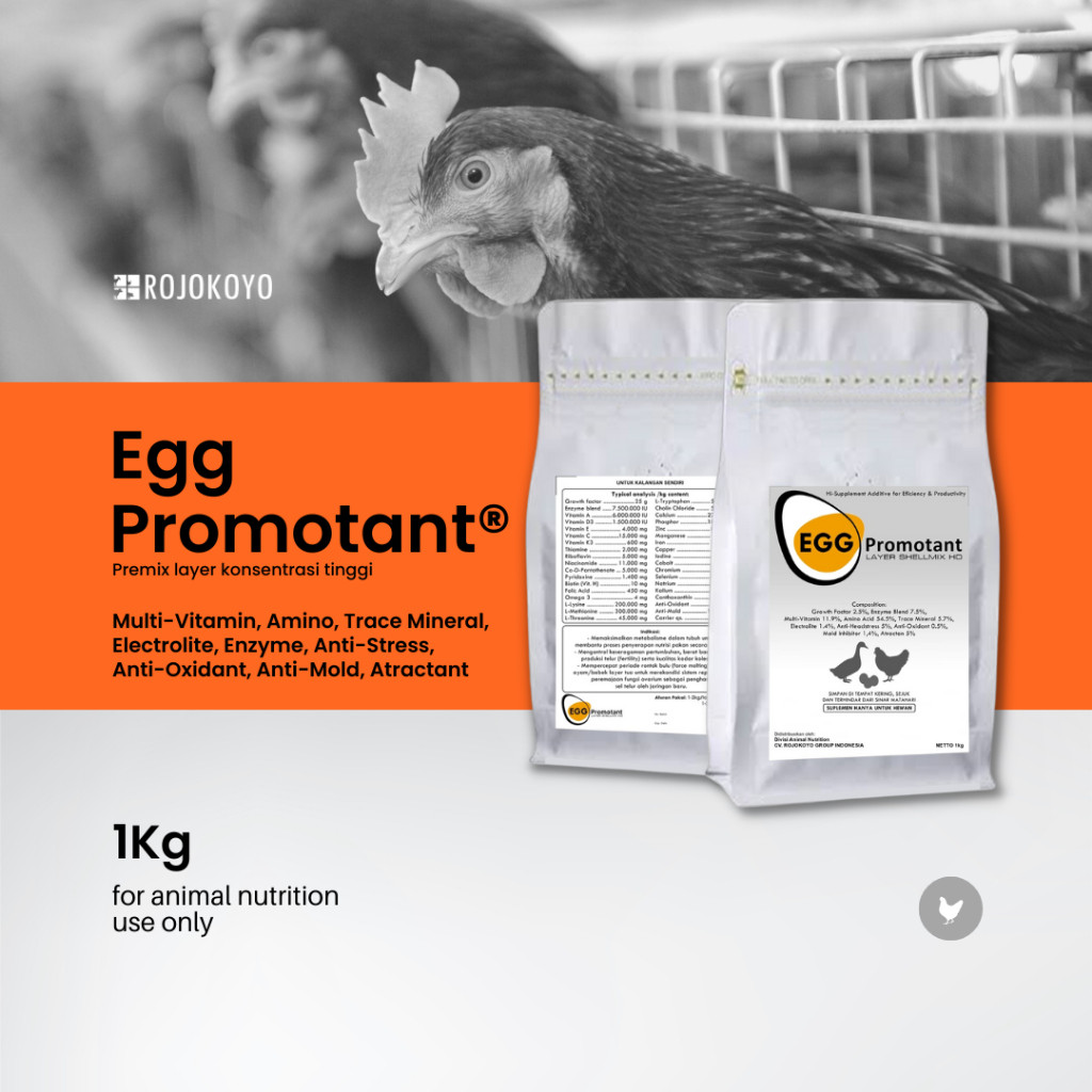 Egg Promotant-Layer Shellmix HD Premix Stimulant Ayam & Bebek Petelur