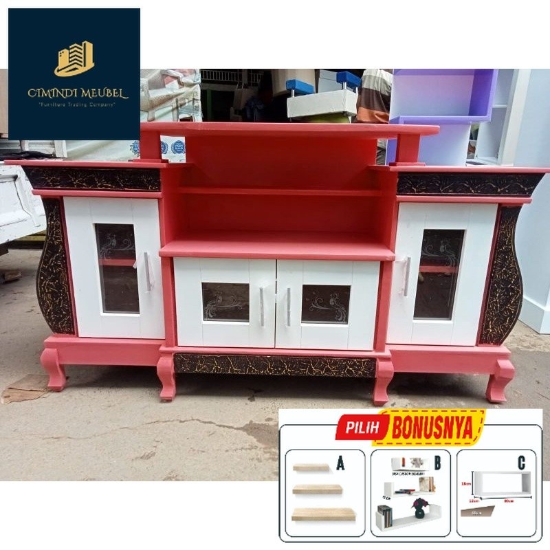 PROMO Rak TV Meja TV Minimalis Murah Cirebon Kuningan Majalengka Indramayu Subang Brebes Tegal Pemal