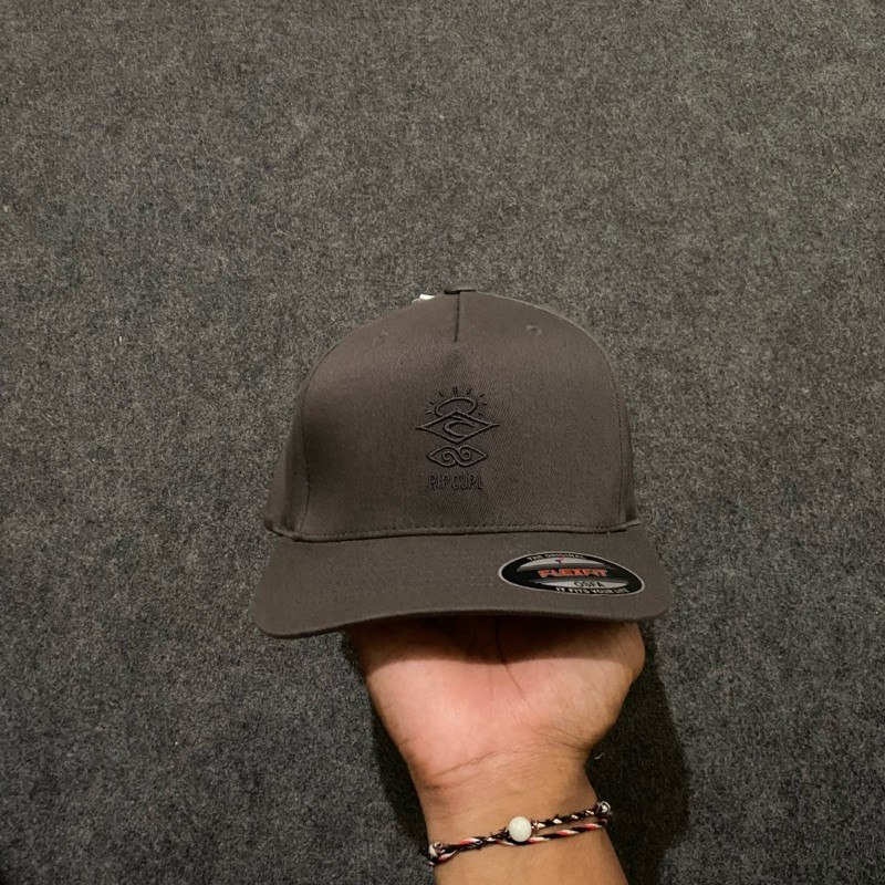 Topi Ripcurl Icons Flexfit Cap Dark Grey Original