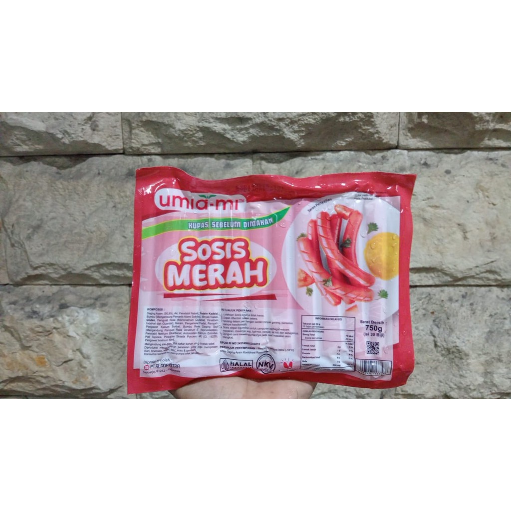 

Umiami sosis merah 750g