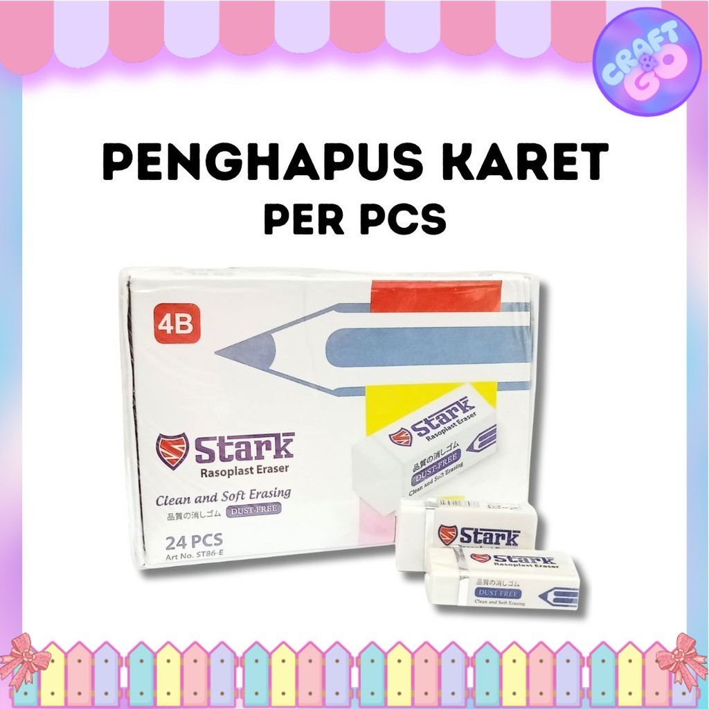 

Penghapus Pensil Besar Putih
