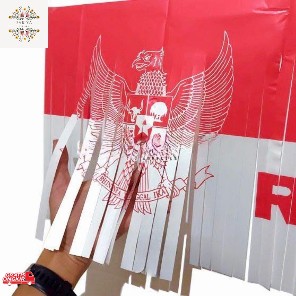 Serba Agustus / BANNER HIASAN 17 AGUSTUS BANNER MERAH PUTIH GARLAND GARUDA GARLAND MERAH PUTIH AKSES