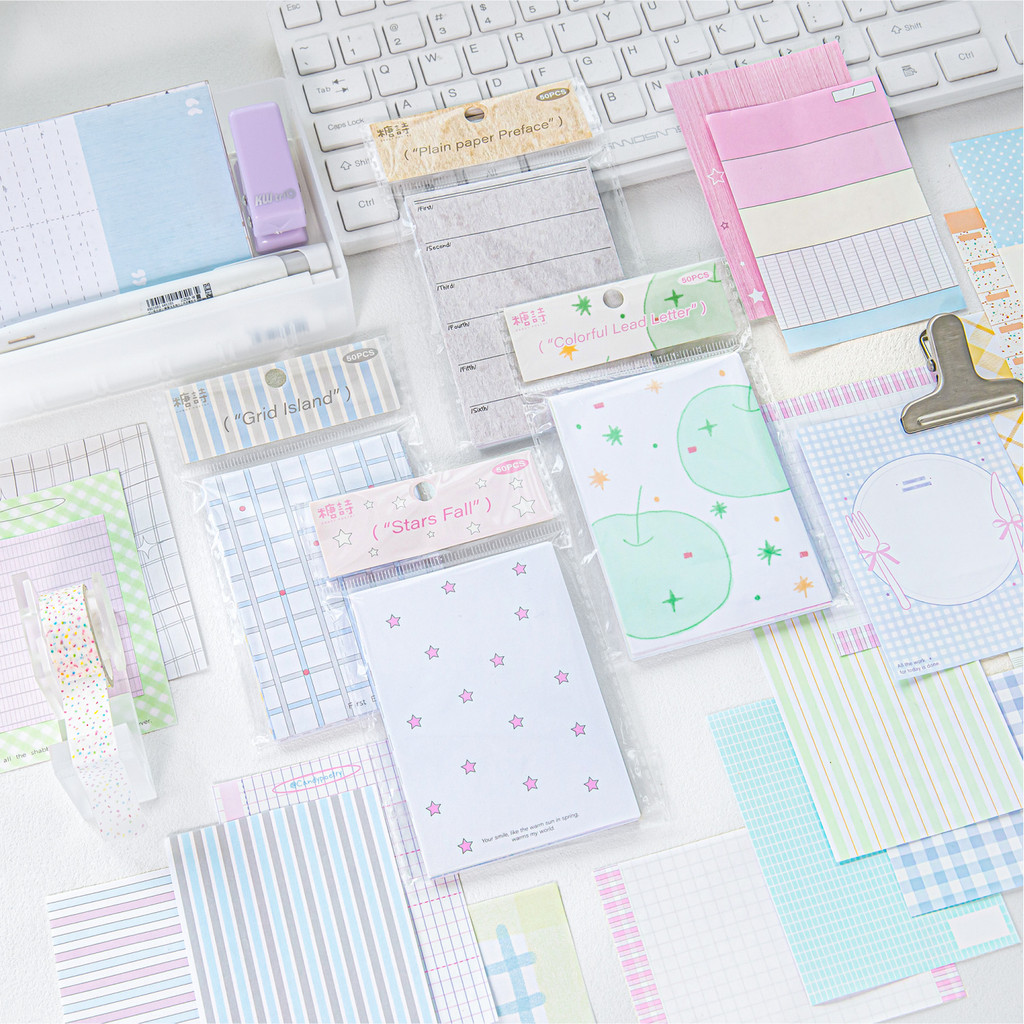 

[HARU] Pure Love Series M5 Deco Paper Journaling Scrapbook Journal kit Kertas Motif