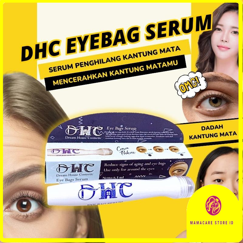 Serum Krim Cream Penghilang Kantung Mata Panda Eyebag Eye bag Garis Kerutan DHC Eye Bag Roller Ori [