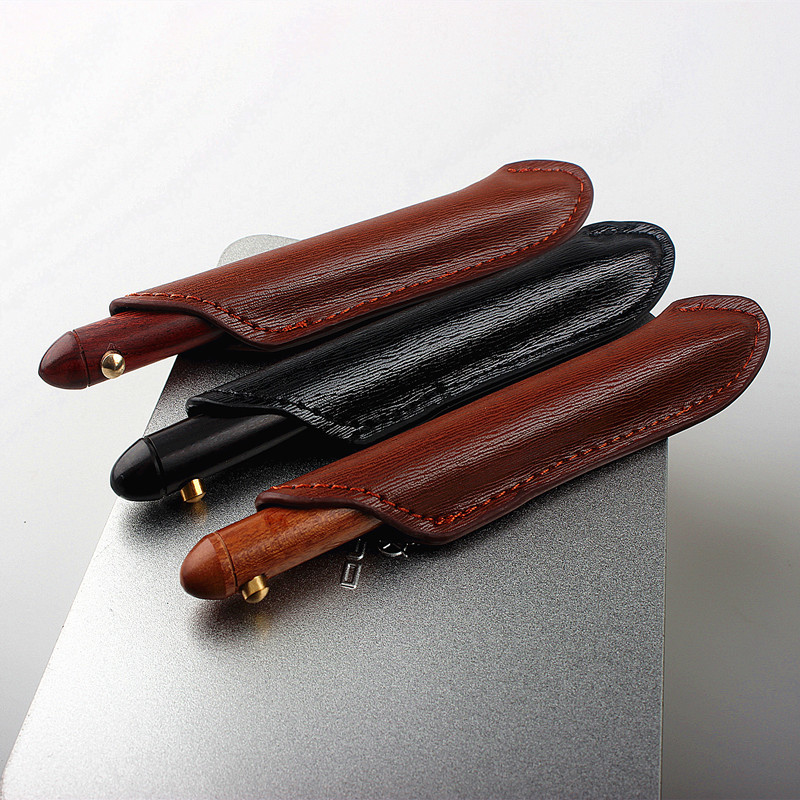 

wood and bronze Metal ballpoint pen Ink Sign Pen Rotating Black Switzerland Refill Business Signing School Office Stationery