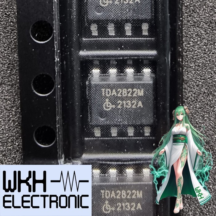 IC TDA2822M SMD TDA2822 TDA 2822 SOP8 Dual Power Amplifier