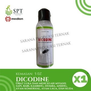 

DICODINE SPRAY 5oz OBAT LUKA MENCEGAH MYASIS SAPI AYAM KAMBING ANJING