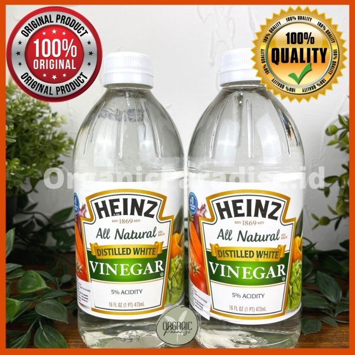

JAMIN MURAH !!!Cuka Putih Heinz 473 ml / Heinz Distilled White Vinegar 473 ml(BISA LANGSUNG ORDER)