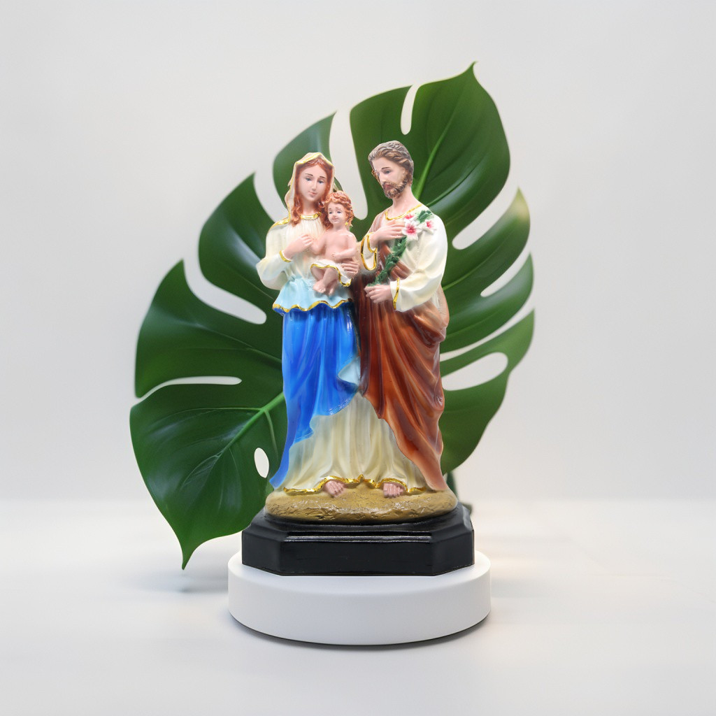 PATUNG KELUARGA KUDUS 30 CM (GENDONG) / PATUNG KATOLIK / PATUNG YESUS MARIA YOSEP / PATUNG SANTO YUS