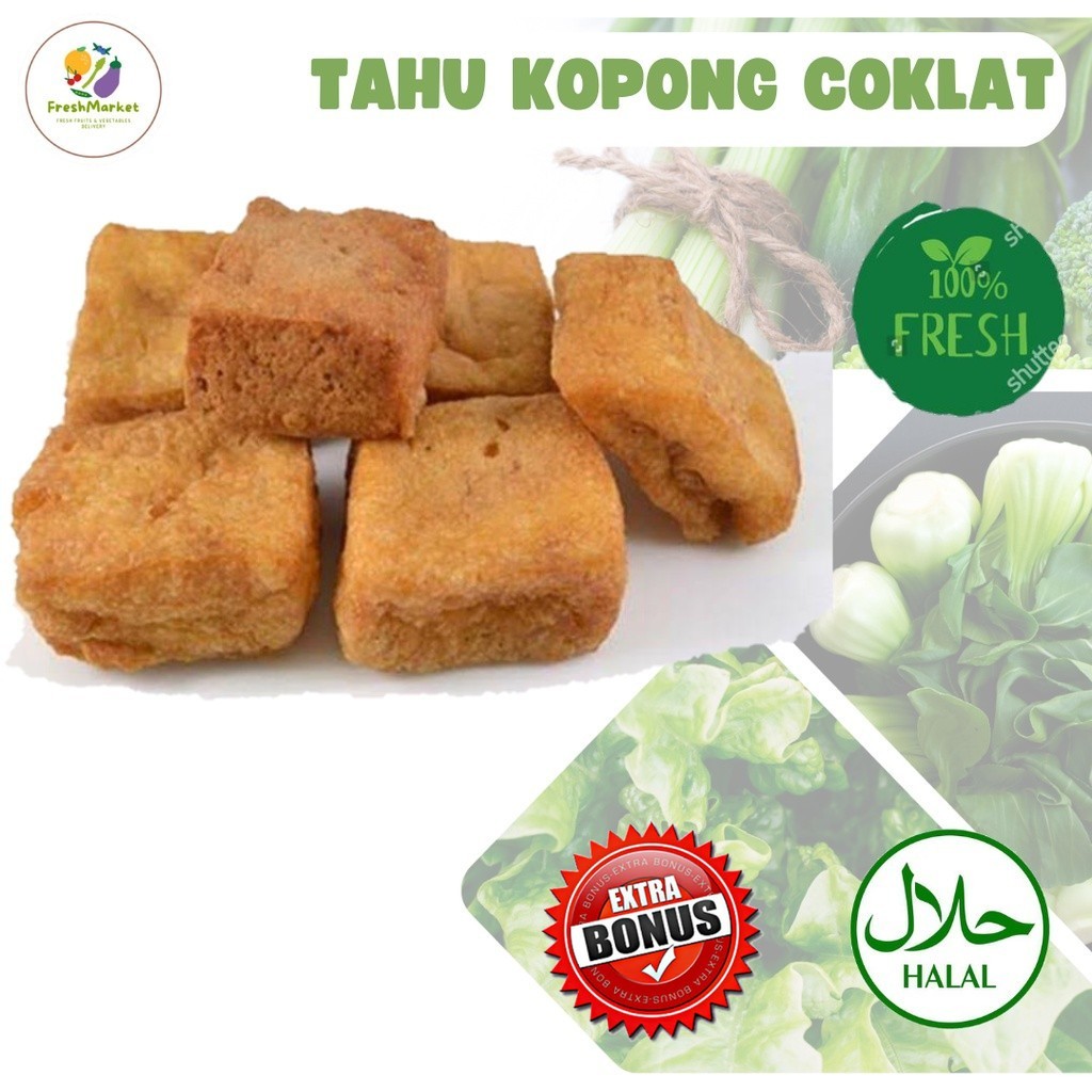 

Tahu Kulit Kopong Coklat Sumedang 10 Pcs Sayurinstant
