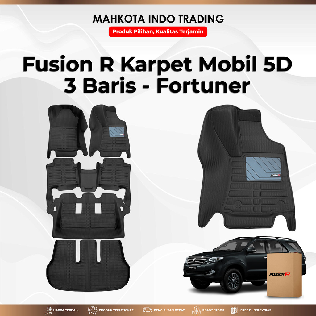 Fusion R Karpet Mobil 5D Fortuner Premium