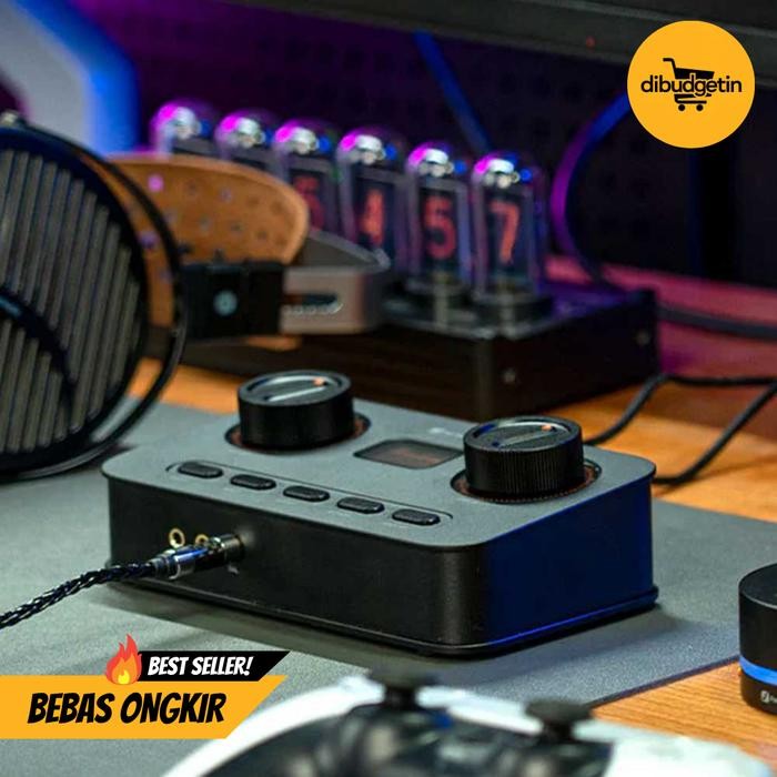 Fosi Audio Amplifier Headphone Hi-Fi Gaming DAC Bluetooth LCD Display - K7