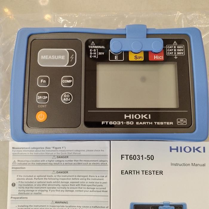 Earth Tester Hioki FT6031-50 - HIOKI FT 6031-50 new murah