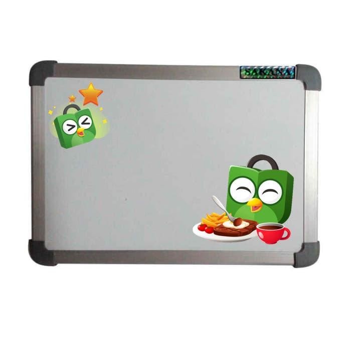 

Whiteboard Mini Magnetic SAKANA EcoSave 20x30 cm Papan Tulis Magnet 20 x 30 - Sakana