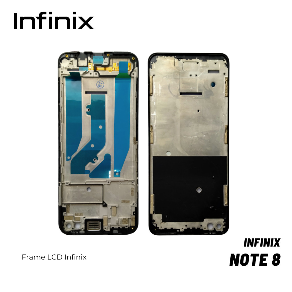 Post Frame Lcd Infinix Note 8  Middle / Frame / Tulang / Tatakan Lcd / Dudukan Lcd Infinix Note8