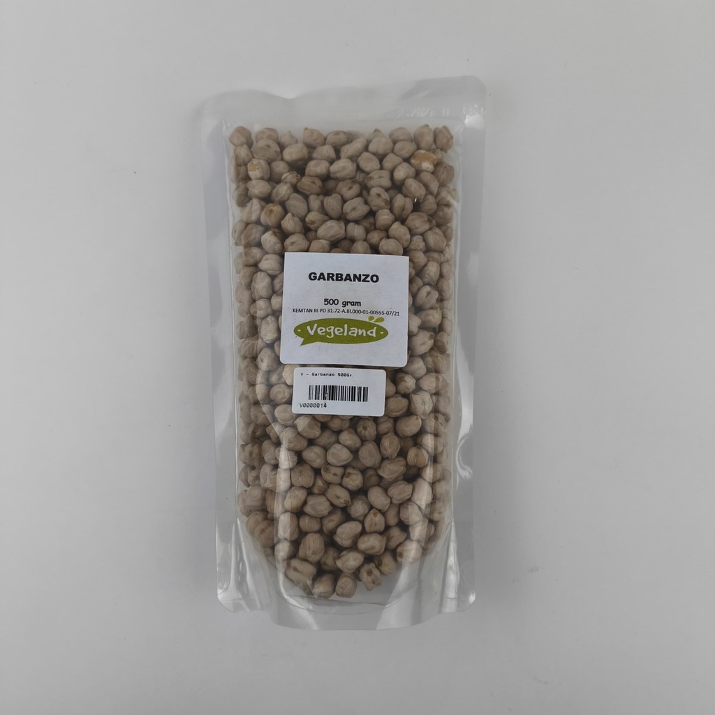 

Vegeland Garbanzo 500Gr Chickpea Kacang Arab