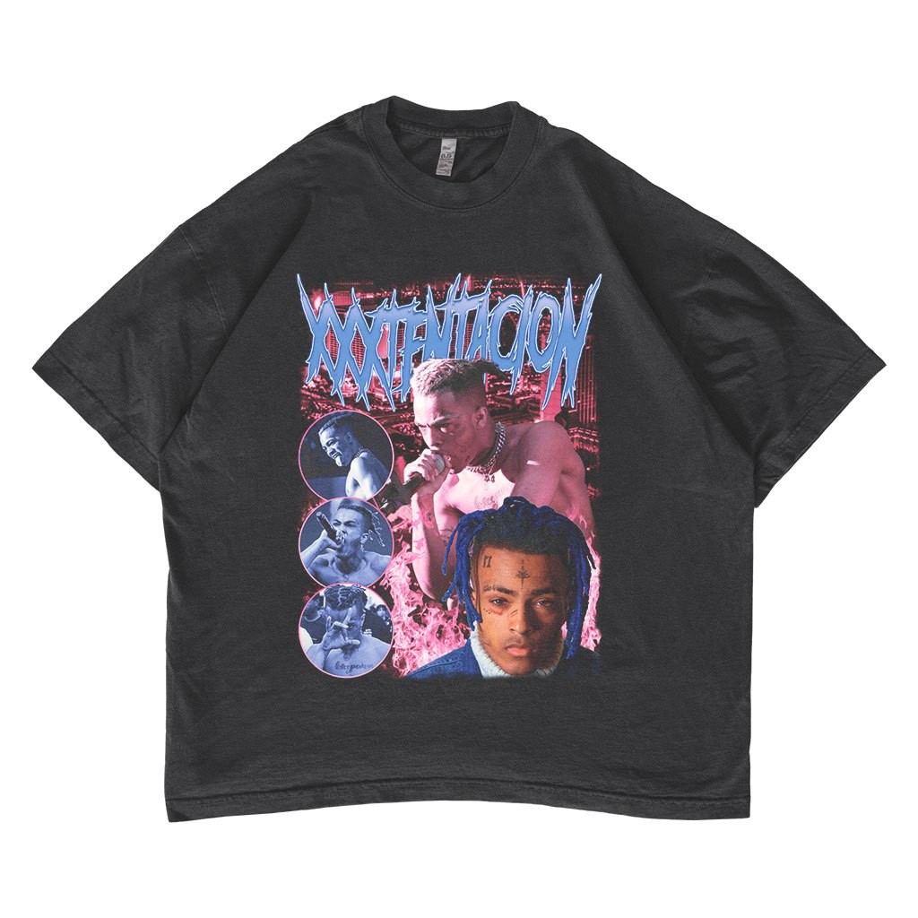 [BS] Xxxtentacion Bootleg Vintage T-shirt Oversized