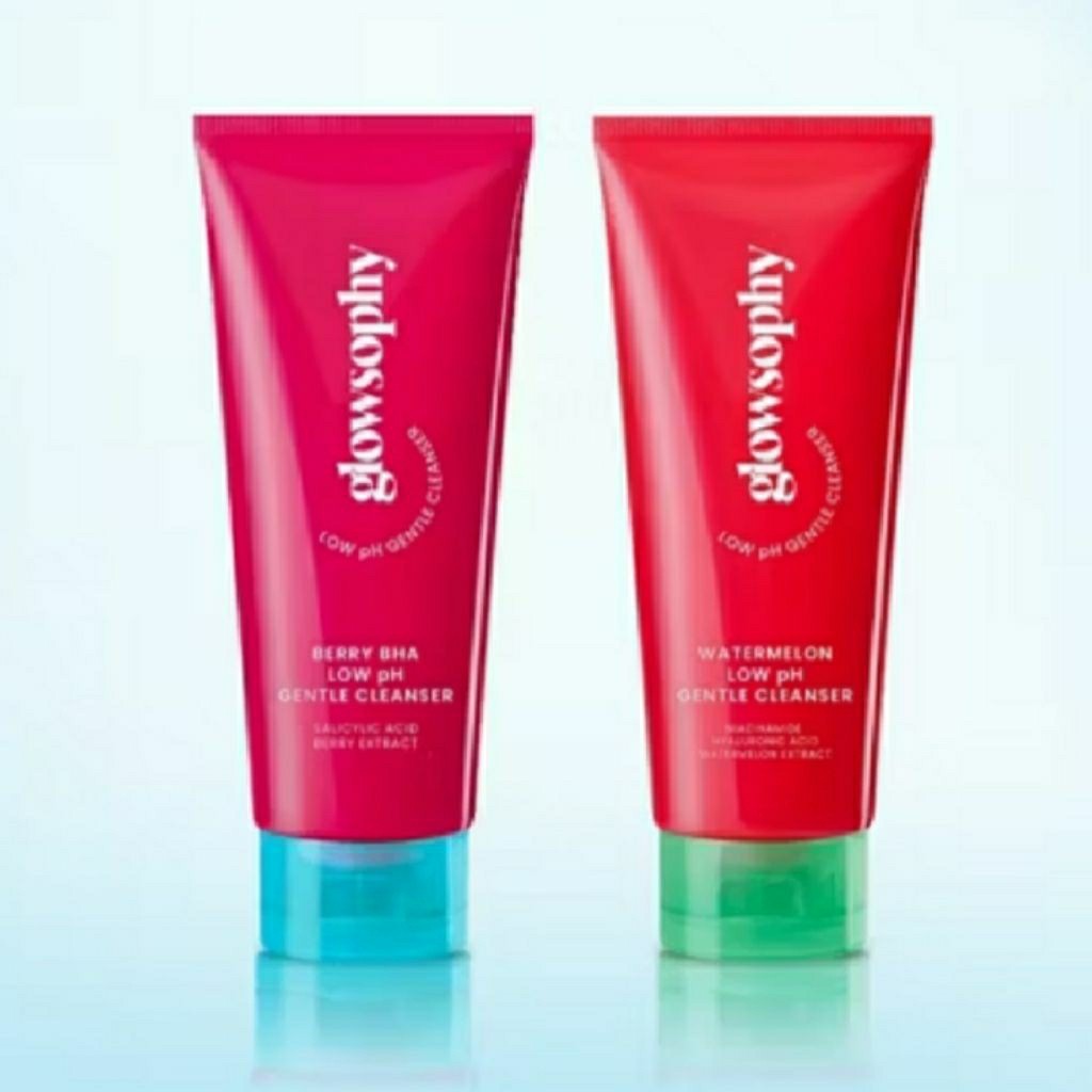 [GVA] GLOWSOPHY - BERRY BHA LOW PH GENTLE CLEANSER - WATERMELON LOW PH GENTLE CLEANSER