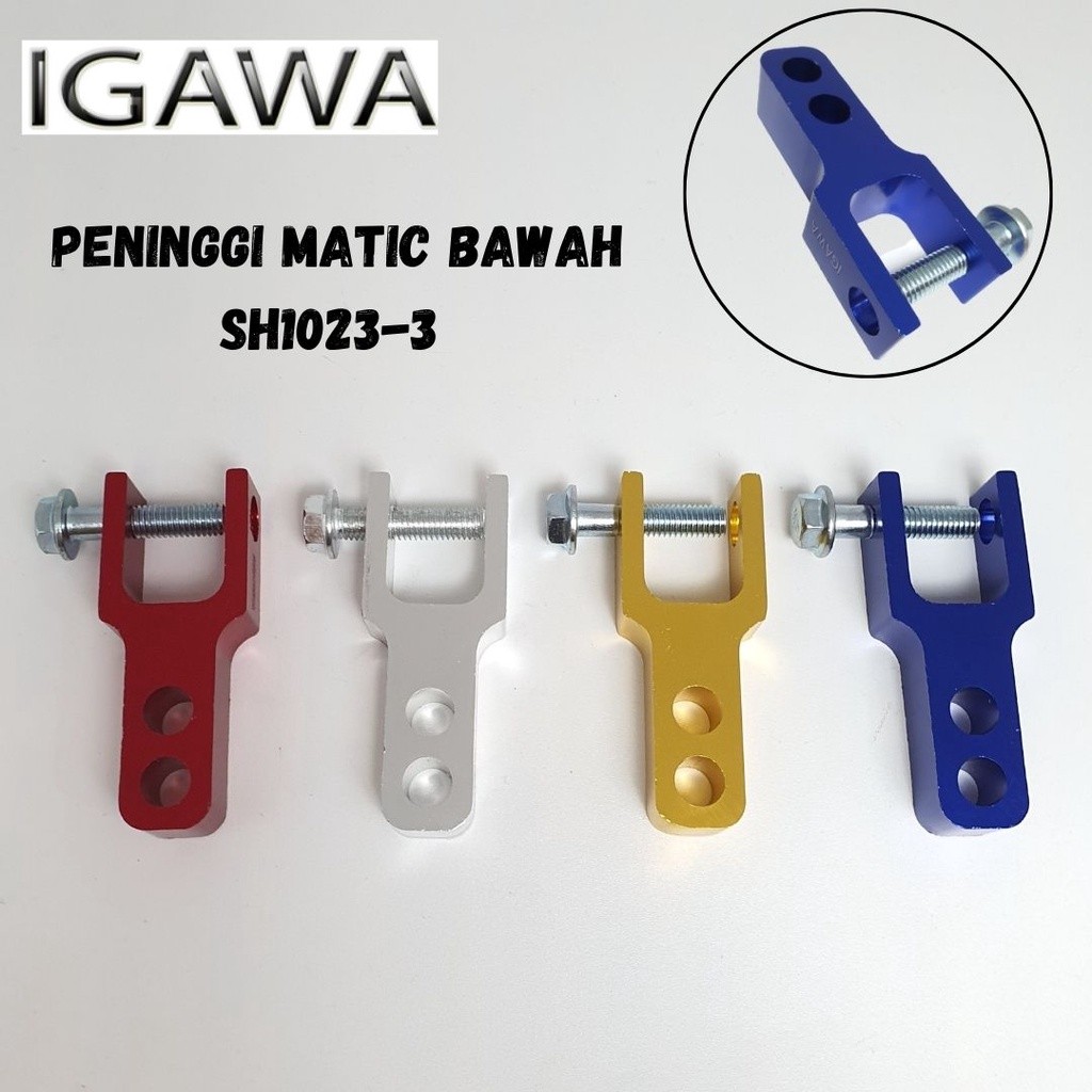 Peninggi Shock Belakang Sambungan Shockbreaker Matic Bawah Dudukan Sok Breaker Motor