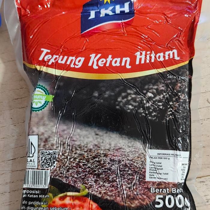 

Tepung Ketan Hitam TKH kemasan 500 gram