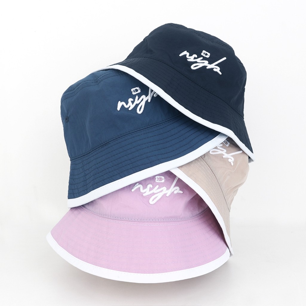 Nusseyba Hala Bucket Hat Bahan Parasut Cringkle Topi Rimba Bucket Hat Dewasa Bucket Hat Cantik