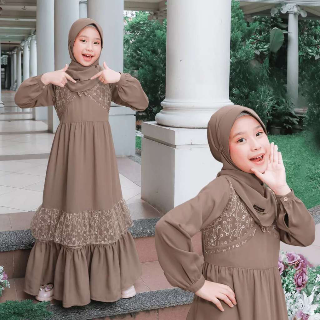 ETHICA GAMIS ANAK KAGUMI KIDS 150 NATURAL BROWN