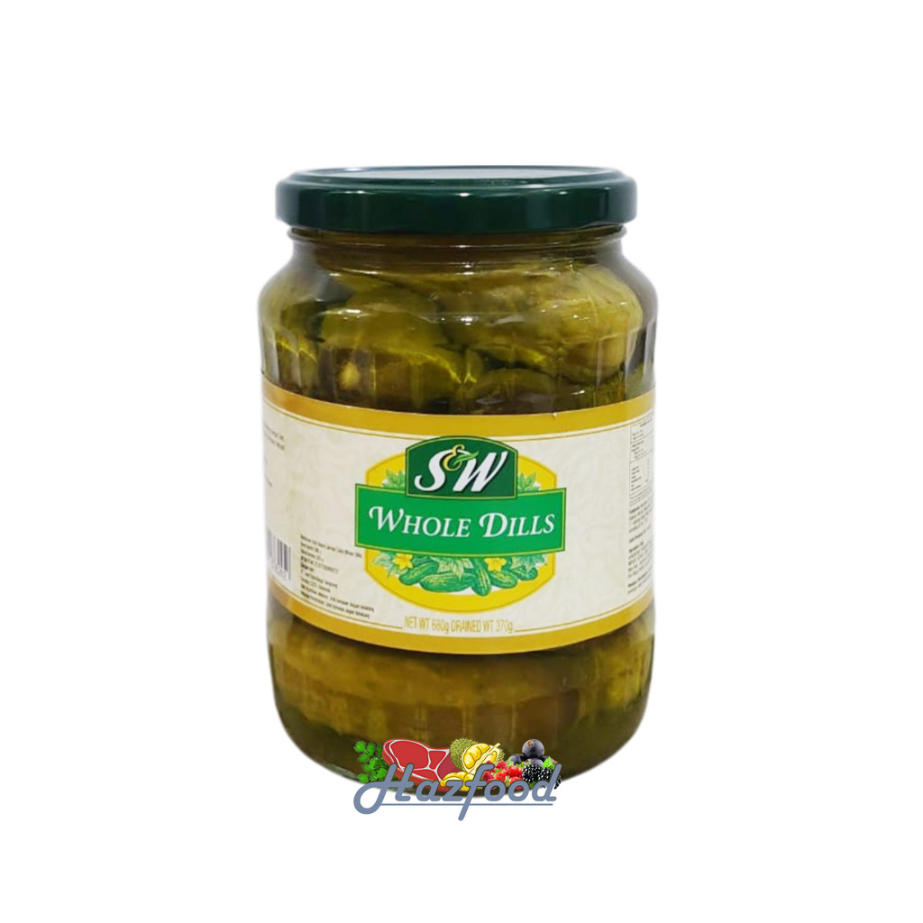 SW Gherkin Whole Dills 680 gram - Acar Timun