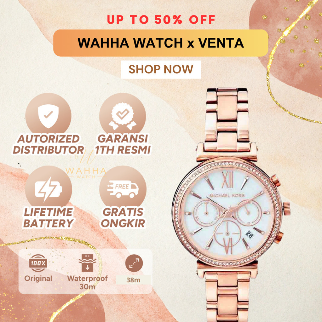 Jam Tangan  MK 6576 Original  Wanita [BERGARANSI]