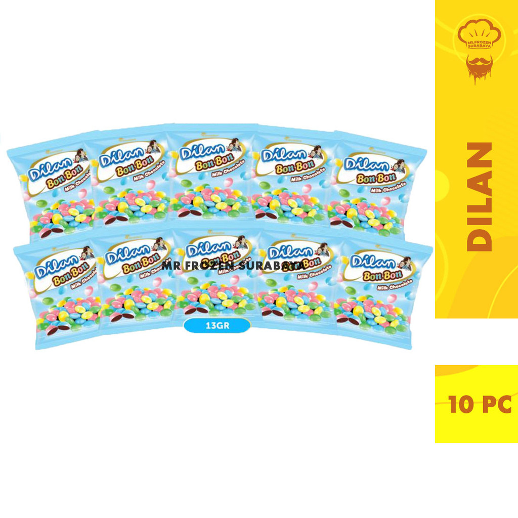 

Dilan Bon Bon Milk Chocolate isi 10 Pcs x 13Gr