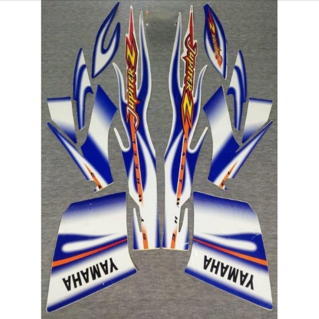 Striping Ori body Yamaha Jupiter Z cw 2005 stiker bawaan original bodi yamaha jupiter cw jupiter kar