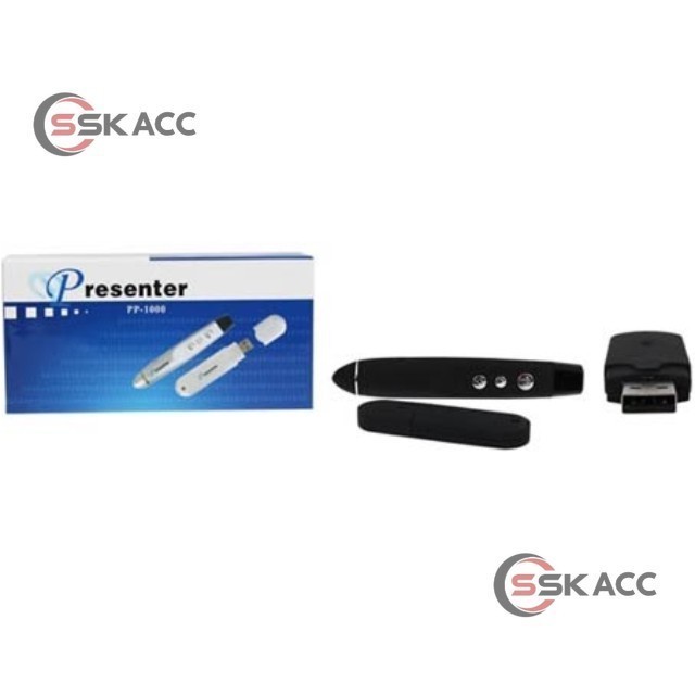 Laser Pointer PP1000 / Wireless Presenter / Laser Pointer / PP 1000 -KOMPUTER