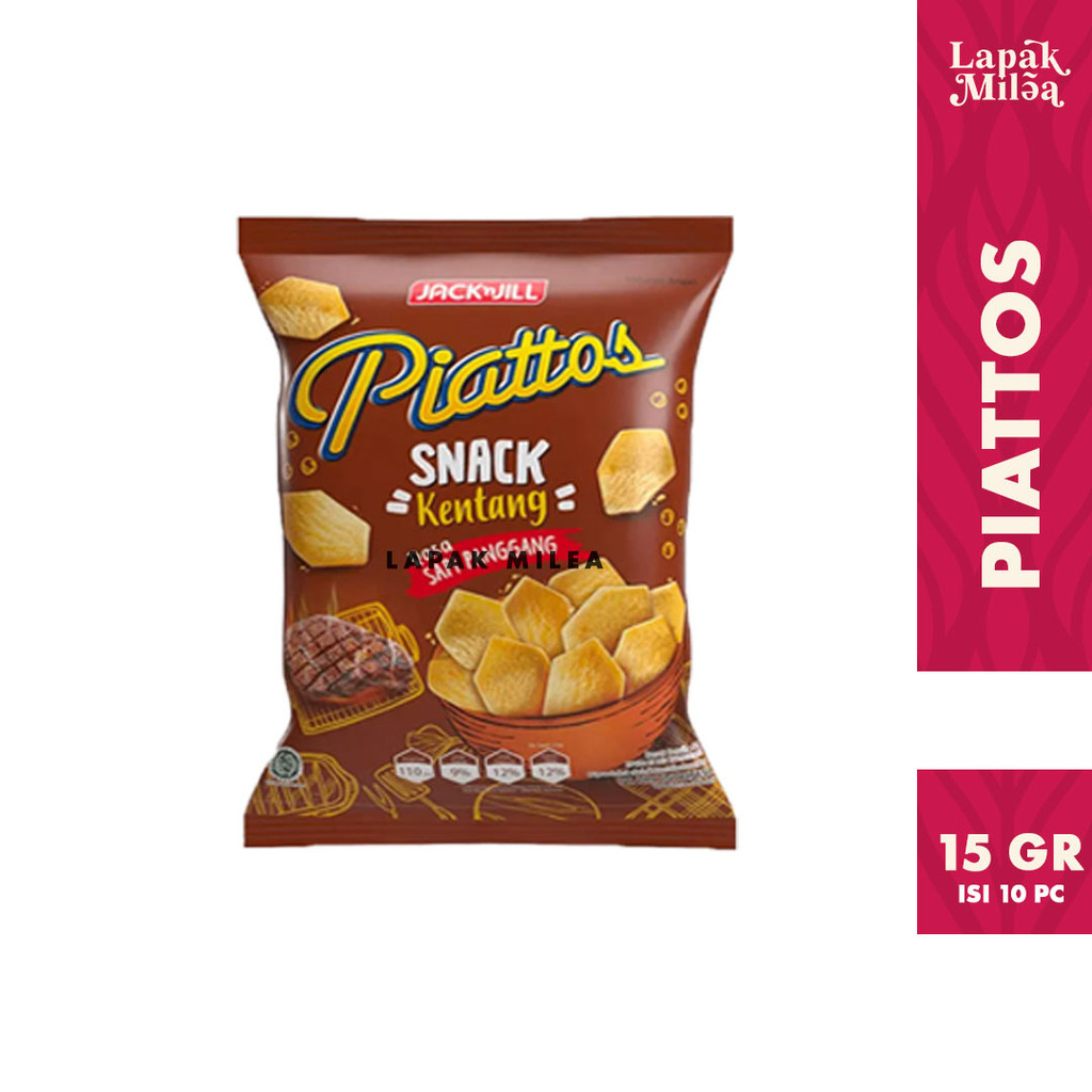 

Piattos Piatos Jack n Jill Snack Kentang Chips 7gr x 10 pc