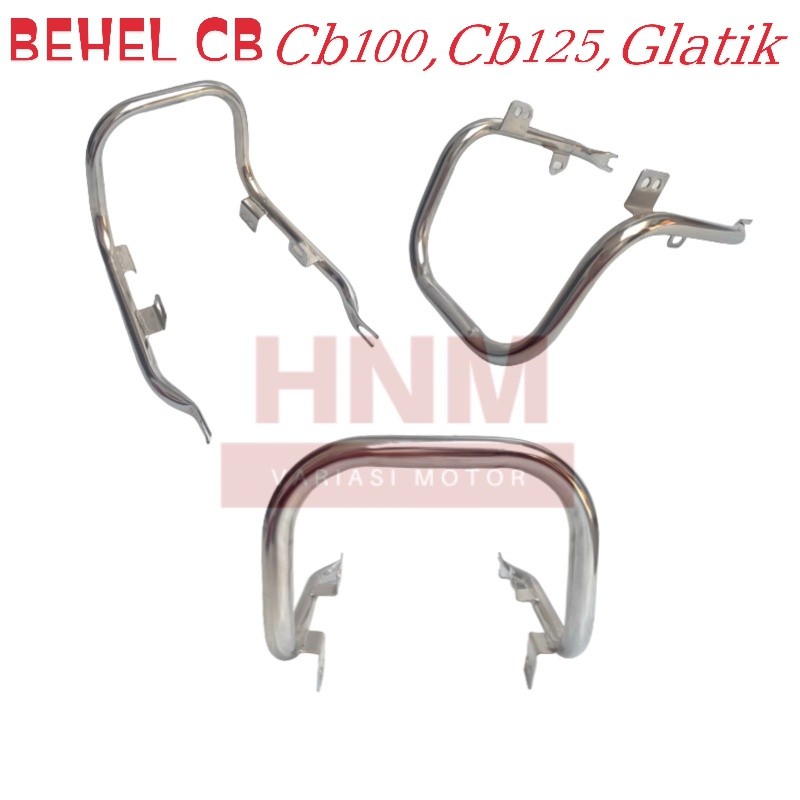 Behel Bagasi Belakang CB Polos CB100 Glatik 125 Sparepart Motor Termurah