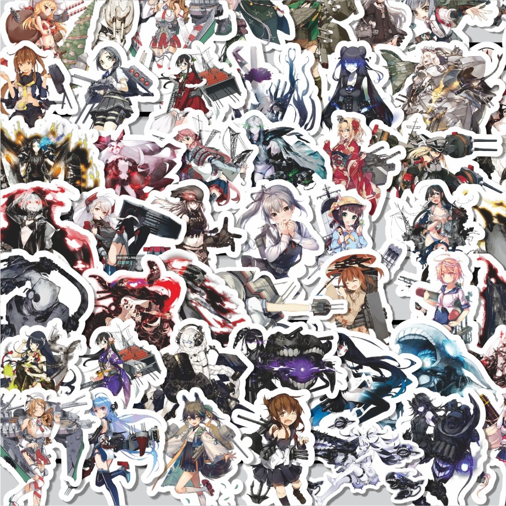 

Stiker Cutting Pack Stiker Anime Game Series Kantai Collection Character 6 Isi 100Pcs Series Aesthetic Lucu Keren Untuk Koper Bahan Vynil