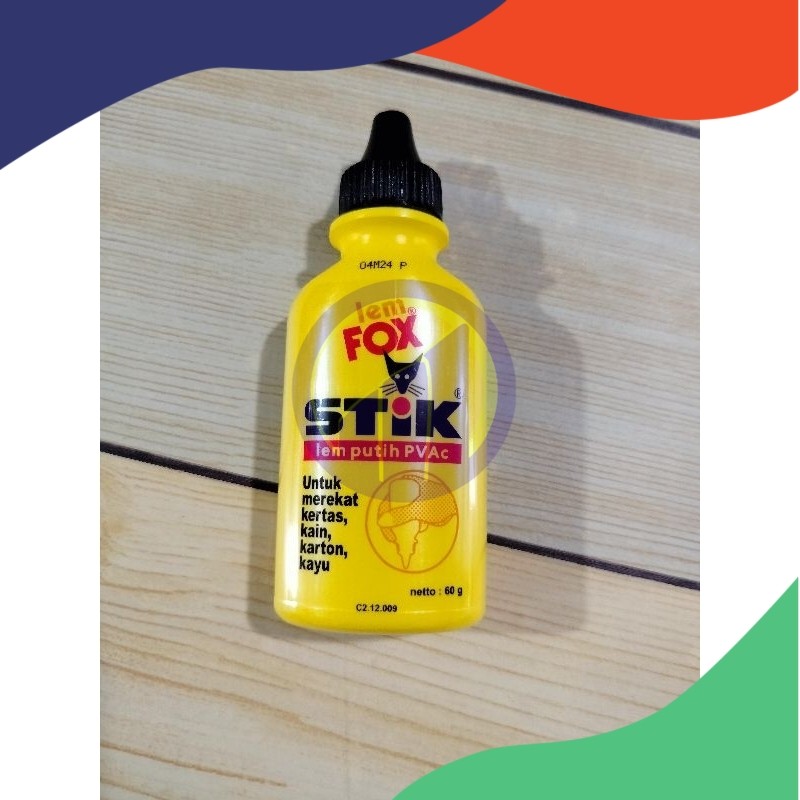 

(Lusin) Lem putih / Lem Fox Stick 60gr