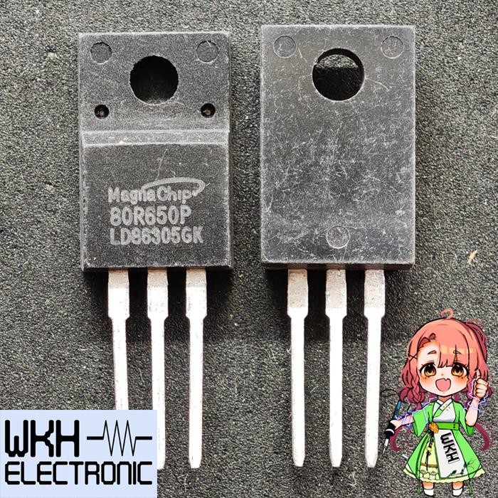 MMF80R650PTH 80R650P MMF80R650P MOSFET N-CH 800V 8A TO220 DV83...