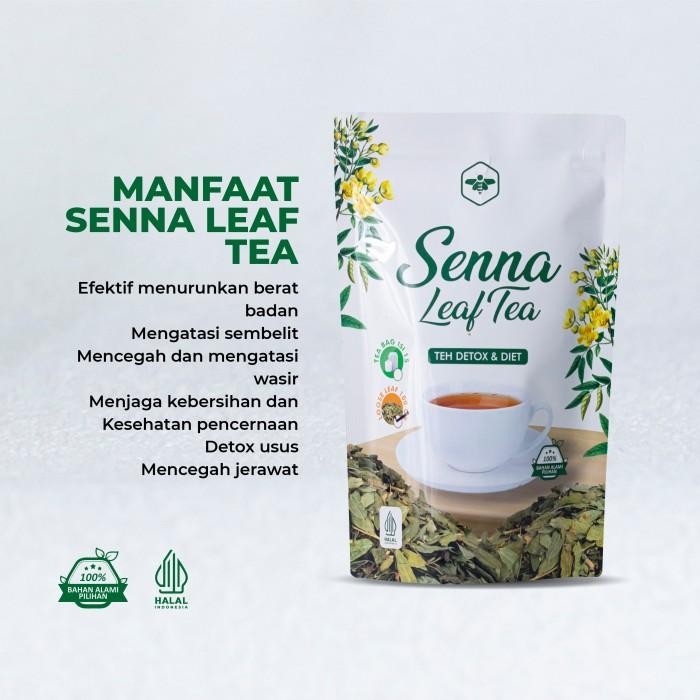 

Senna Leaf Tea Teh Daun Sena Siap Seduh Daun Jati Cina Detox Diet Pencernaan Anti Sembelit - Loose Leaf/Daun